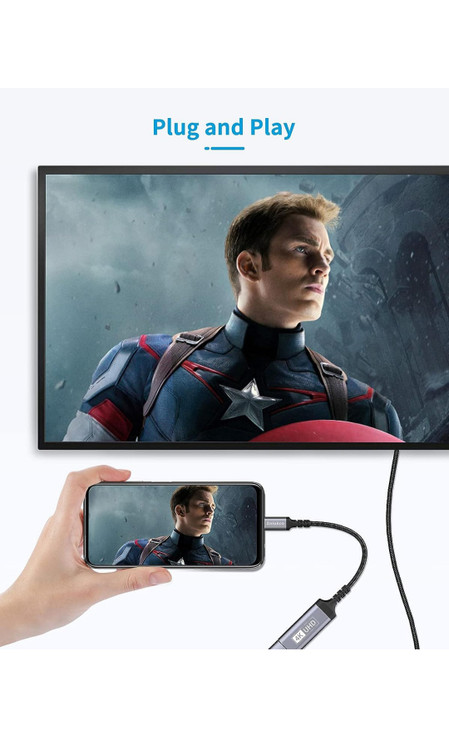 خرید کابل تبدیل گوشی آیفون به تلویزیون