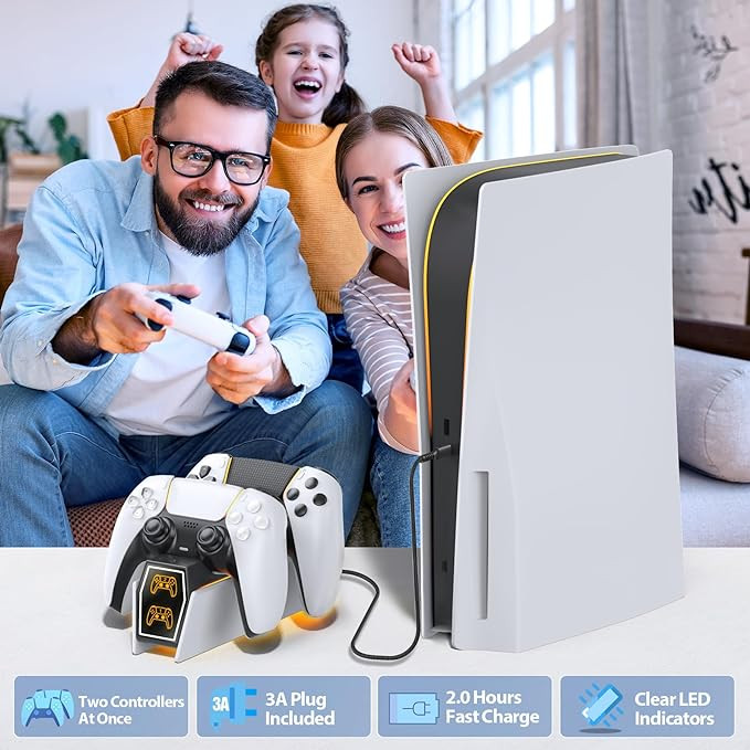 شارژر مناسب دسته ps5 و ps5 edge