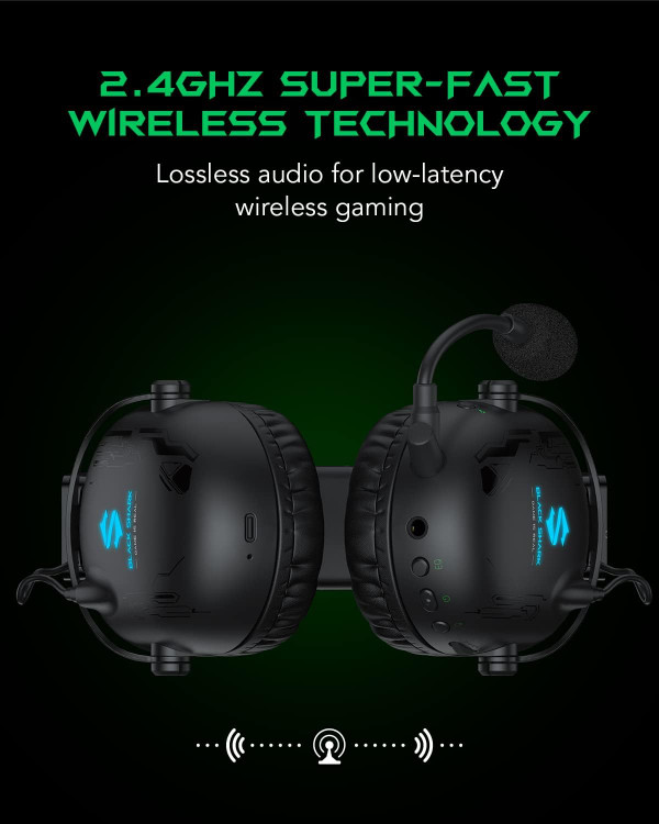 هدفون بی سیم گیمینگ میکروفون دار