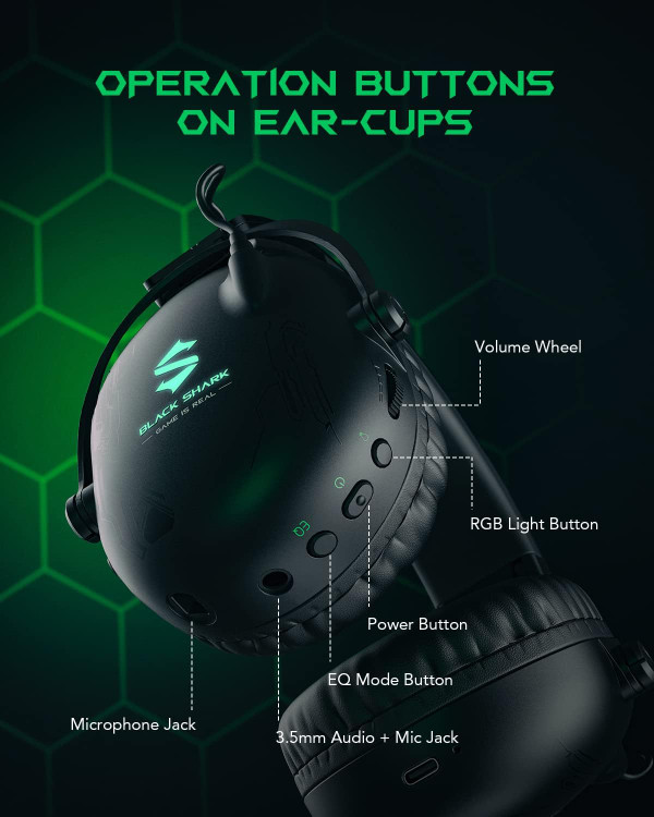 black shark wireless headset model BS-X4