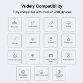 هاب USB-C چهار پورت مدل C-809 با کیفیت اصلی