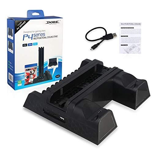 پایه نگهدارنده وخنک کننده و شارژر Ps4 ( هر سه مدل ) برند DOBE