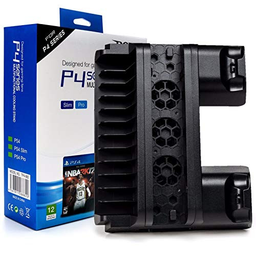 پایه نگهدارنده وخنک کننده و شارژر Ps4 ( هر سه مدل ) برند DOBE