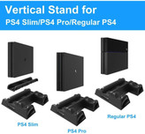 پایه نگهدارنده وخنک کننده و شارژر Ps4 ( هر سه مدل ) برند DOBE