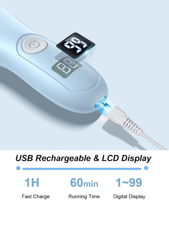 ماشین اصلاح کودکان با شارژ LED