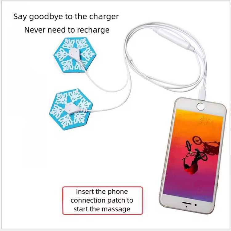 دستگاه فیزیوتراپی همراه موبایلی بسیار قدرتمند با پد های abs