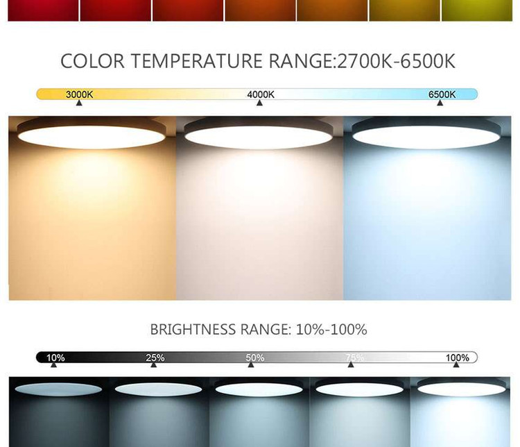 کاملترین چراغ سقفی و خوشکل در طیف رنگ های مختلف