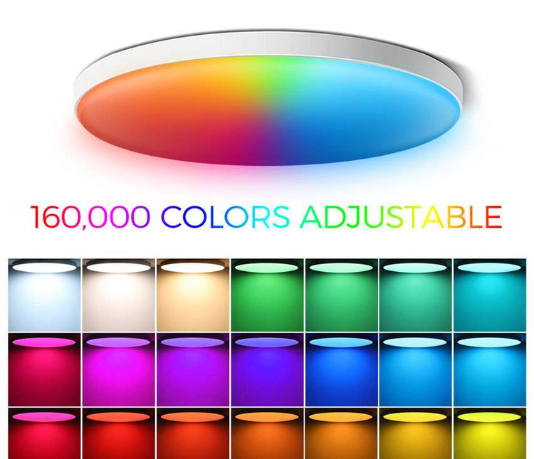 کاملترین چراغ سقفی و خوشکل در طیف رنگ های مختلف