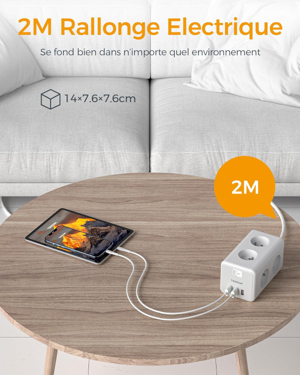 بهترین چندراهی برق USB دار