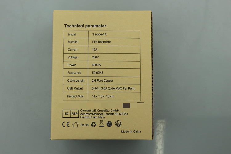 چند راه برق USB دار ارجینال