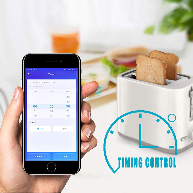 سوییچ هوشمند سازگار با الکسا، برنامه Google Home، کنترل از راه دور صوتی