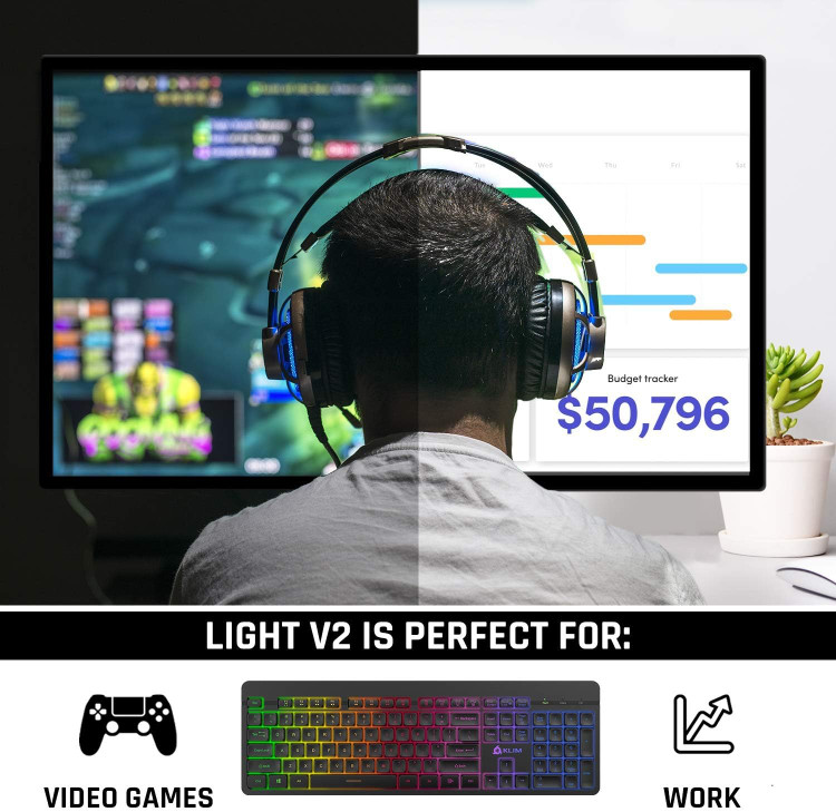 کیبورد گیمینگ قیمت مناسب و کیفیت عالی برای بازی XBOX_PLAY STATION و ...