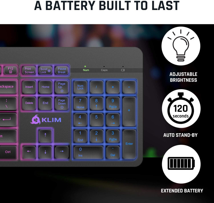 کیبورد گیمینگ RGB دار