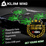 خنک کننده لب تاب KLIM مدل 4 فن فوق بی صدا با 1400 دور در دقیقه