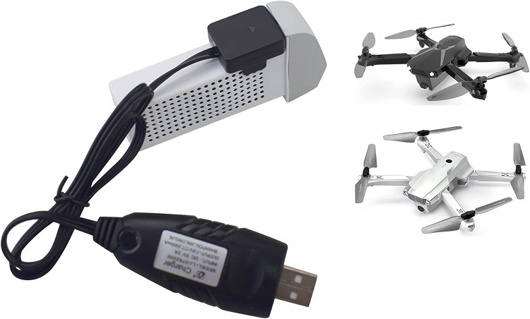 باتری لیتیومی 7.6 ولتی 1300 میلی آمپر ساعت مناسب برای پهباد HS175 Drones برند هولی استون