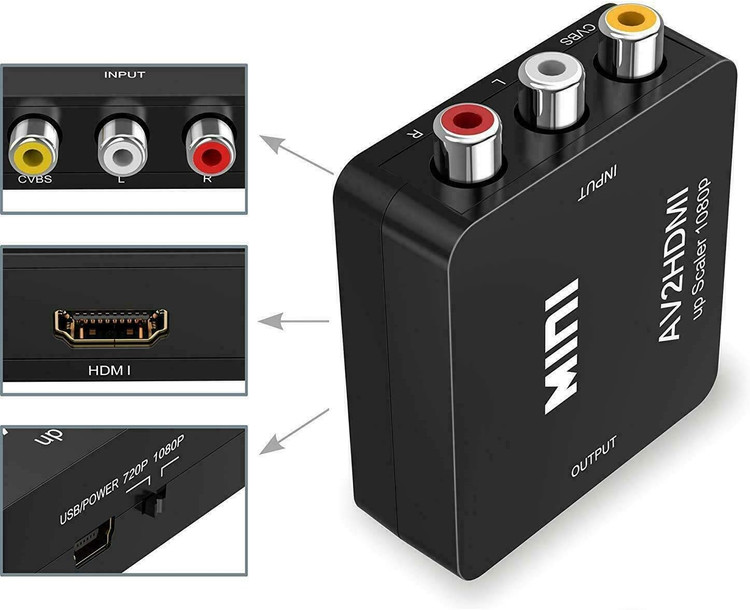 بهترین مبدل AV2 HDMI آمازون