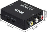 بهترین مبدل AV2 HDMI