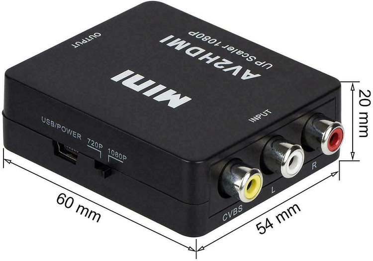 بهترین مبدل AV2 HDMI