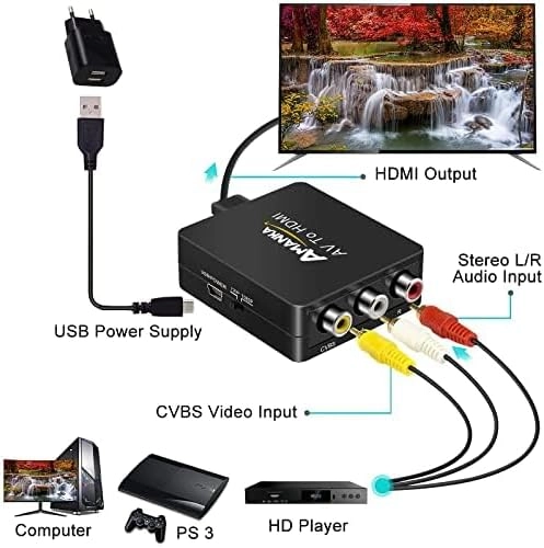 خرید تبدیل سیم های سه رنگ به HDMI  با کیفیت و قیمت مناسب