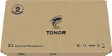 میکروفون دینامیک کارائوکه TONOR برای آواز خواندن با کابل 5M XLR، میکروفون دستی فلزی سازگار با دستگاه کارائوکه