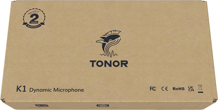میکروفون دینامیک کارائوکه TONOR برای آواز خواندن با کابل 5M XLR، میکروفون دستی فلزی سازگار با دستگاه کارائوکه
