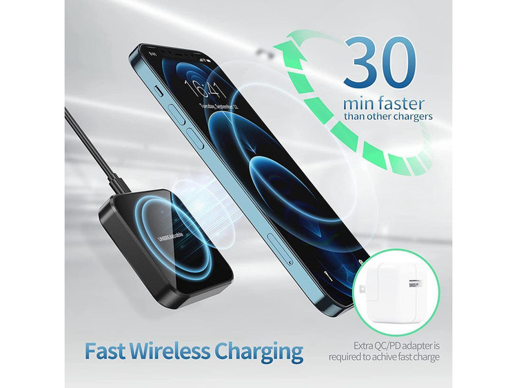 شارژر وایرلس 15 وات سریع آمازون