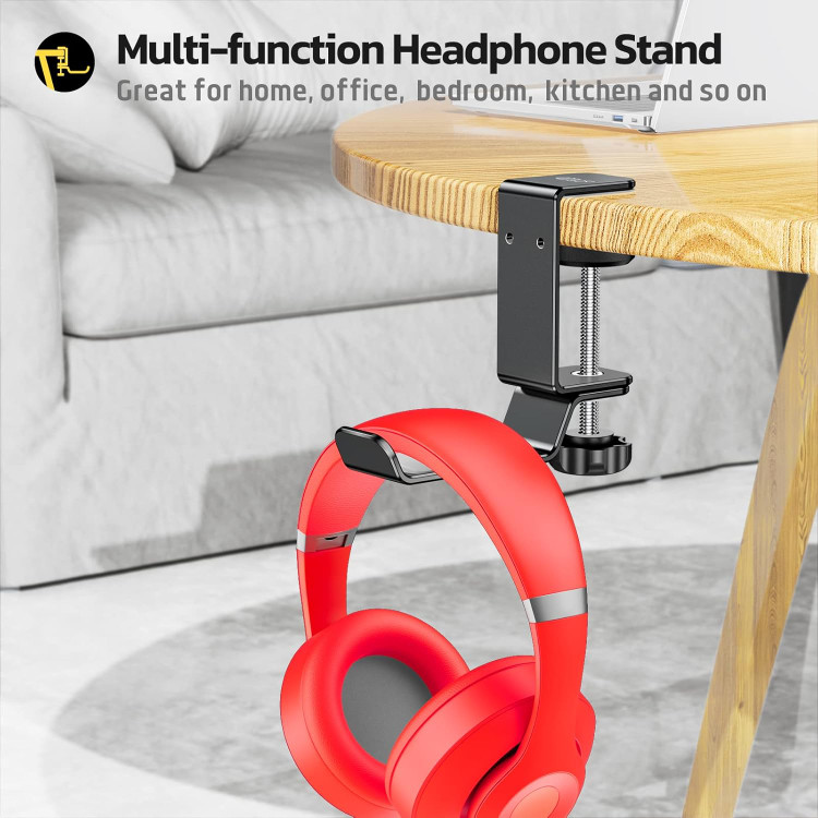 پایه با قابلیت اتصال به میز مناسب انواع کیف و هدفون و ...