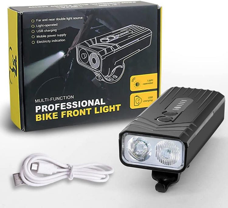 چراغ حرفه ای و هوشمند دوچرخه TIORU