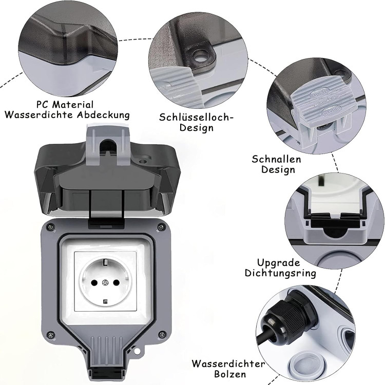 پریز برق ضد آب و کاربردی آمازون