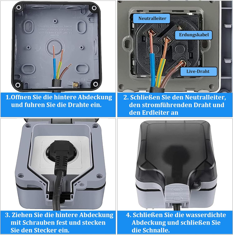 بهترین پریز برق روکار