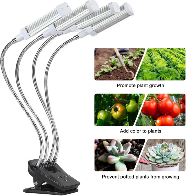 چراغ رشد گیاهان قابل انعطافبا نور بنفش