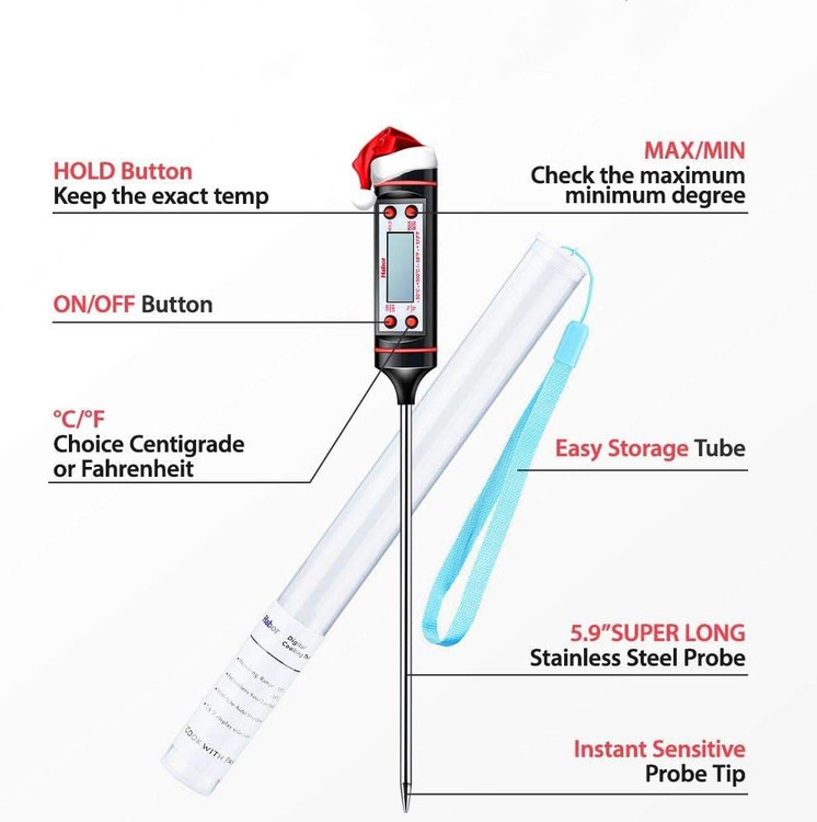 دماسنج دیجیتالی آشپزخانه ارجینال برند HABOR مدل CP011AB