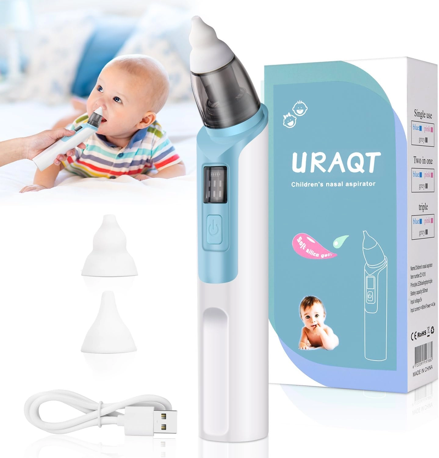 پوار بینی برقی استوک آمازون درجه 1برند URAQT