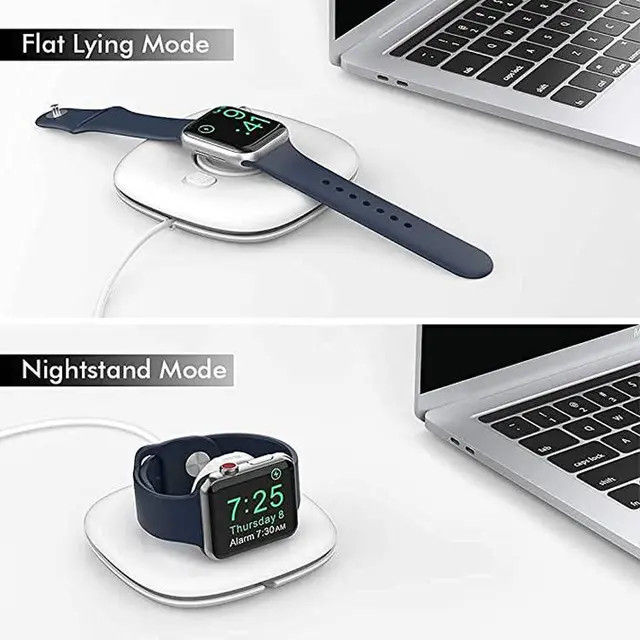 پایه شارژ AhaStyle برای iWatch ، سازگار با Apple Watch Series SE 7/6/5/4/3/2/1
