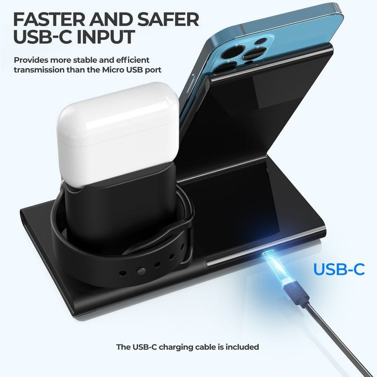 CHARGER STATION iWatch _ iPhone_ Airpods