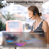 هدست با نویز کنسلینگ 85 درصد صداهای اضافه محیط
