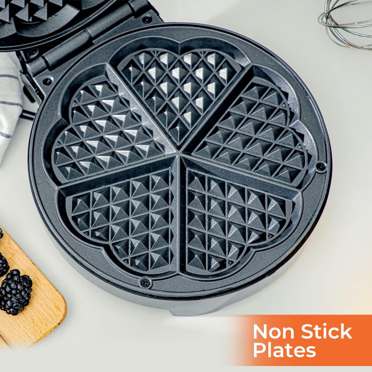 وافل ساز 5 تایی قلبی شکل مدل GWM36538