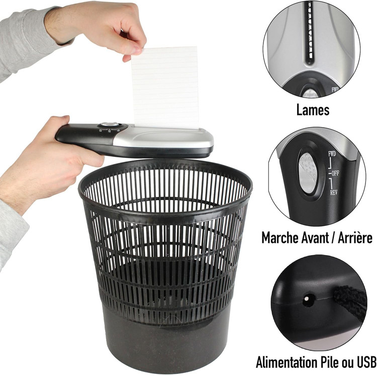 خرد کننده کاغذ پرتابل و شارژی