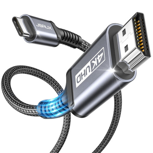 کابل تبدیل USB C به HDMI ارجینال با کیفیت 4K برند JSAUX مدل دو متری