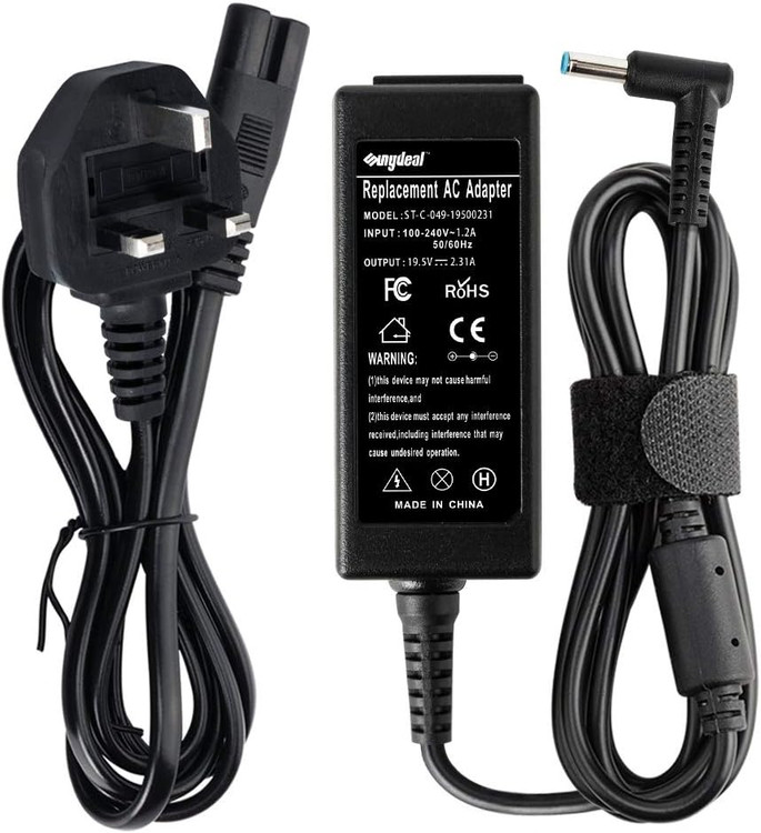 شارژرلپ تاپ 45 واتی اچ پی 19.5 ولت 2.31 آمپر برند Sunydeal