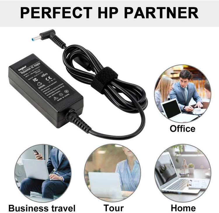 شارژرلپ تاپ 45 واتی اچ پی 19.5 ولت 2.31 آمپر برند Sunydeal