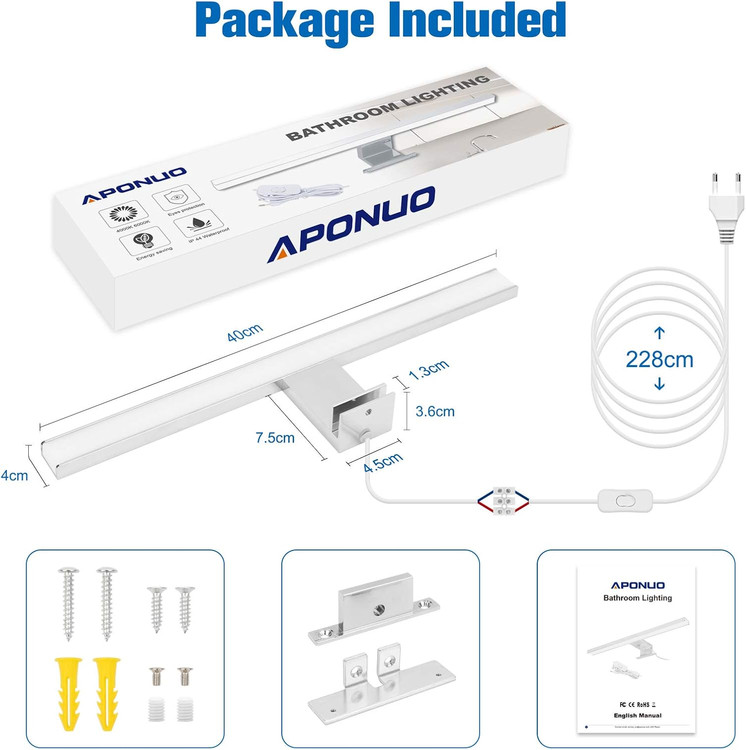 خرید چراغ با کیفیت و ارجینال آمازون برای دست شویی و حمام