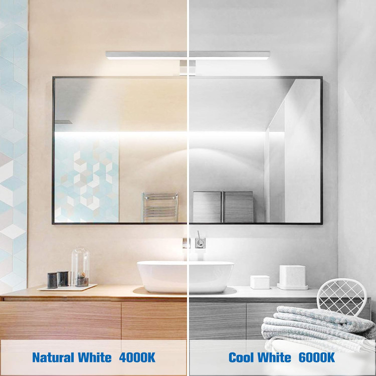 چراغ بالای آینه 12 وات led جنس فولاد ضد زنگ ارجینال