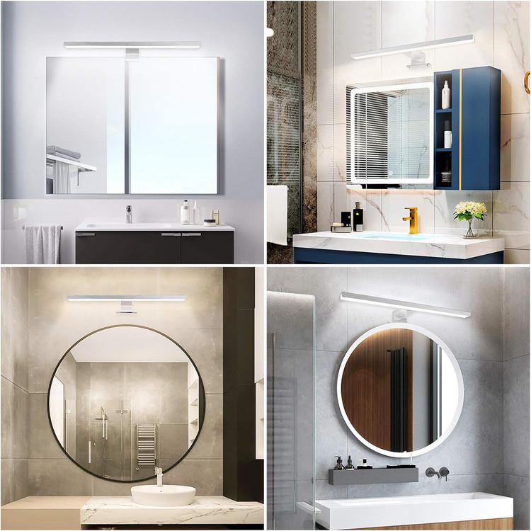 چراغ بالای آینه 12 وات led جنس فولاد ضد زنگ ارجینال