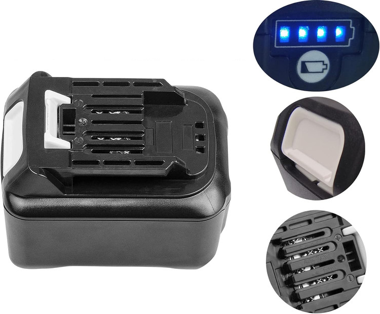 باتری دریل شارژی 12 ولت 4 آمپر سازگار با دریل های ماکیتا مدل BL1041B