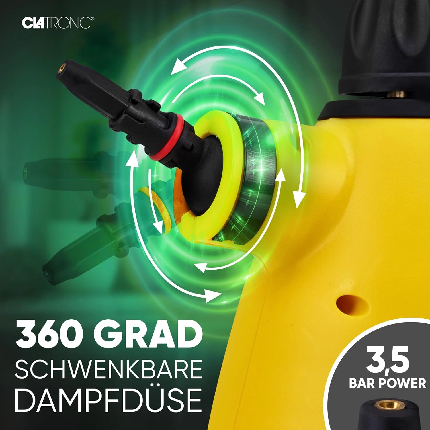 بخارشوی دستی ارجینال کلاترونیک آلمان مدل ‎DR 3653