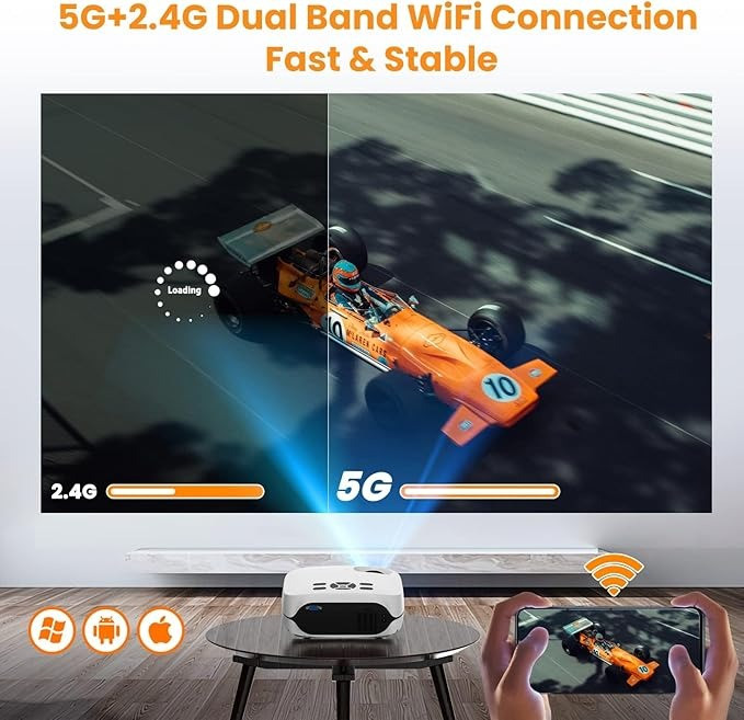 پروژوکتور قابل حمل برای گوشی های آیفون