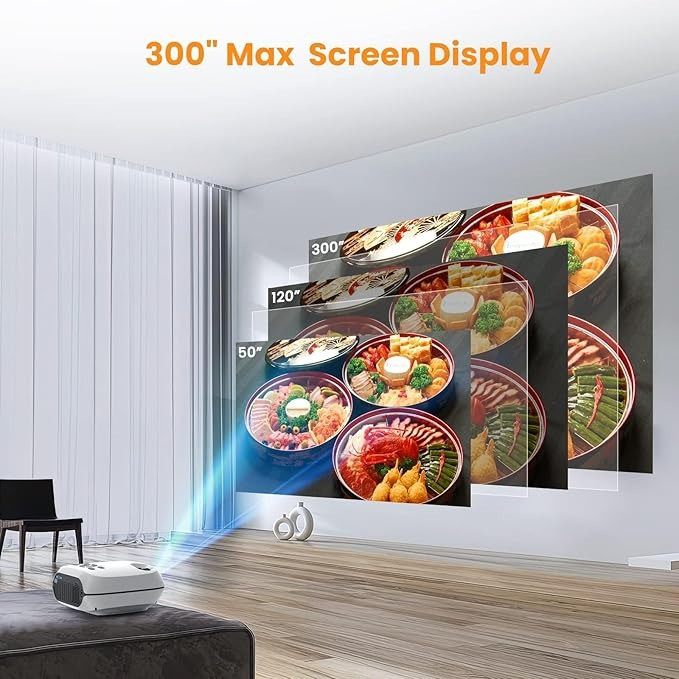 ویدئو پروژکتور آندروید و IOS ارجینال برند HAPPRUN مدل L2