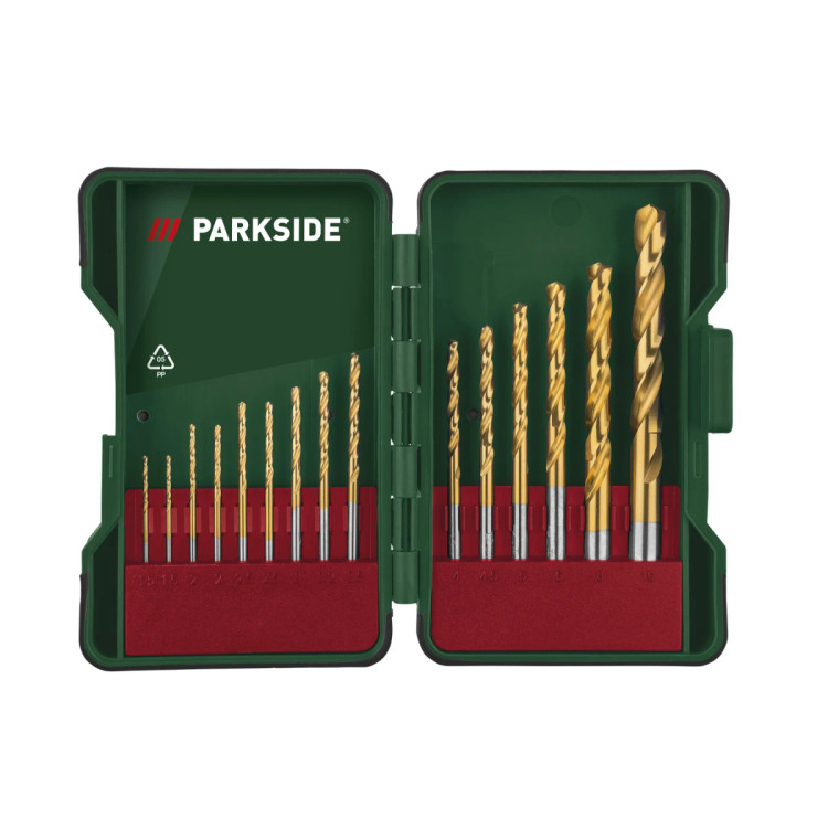 پک مته اصلی آلمانی فولاد HSS با روکش تیتانیومی