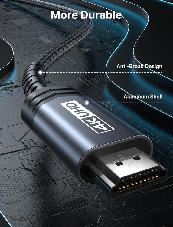 کابل تبدیل USB C به HDMI ارجینال با کیفیت 4K برند JSAUX مدل دو متری